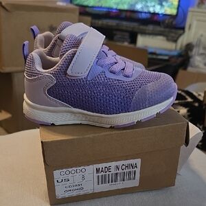 Kids Lavender Sneakers